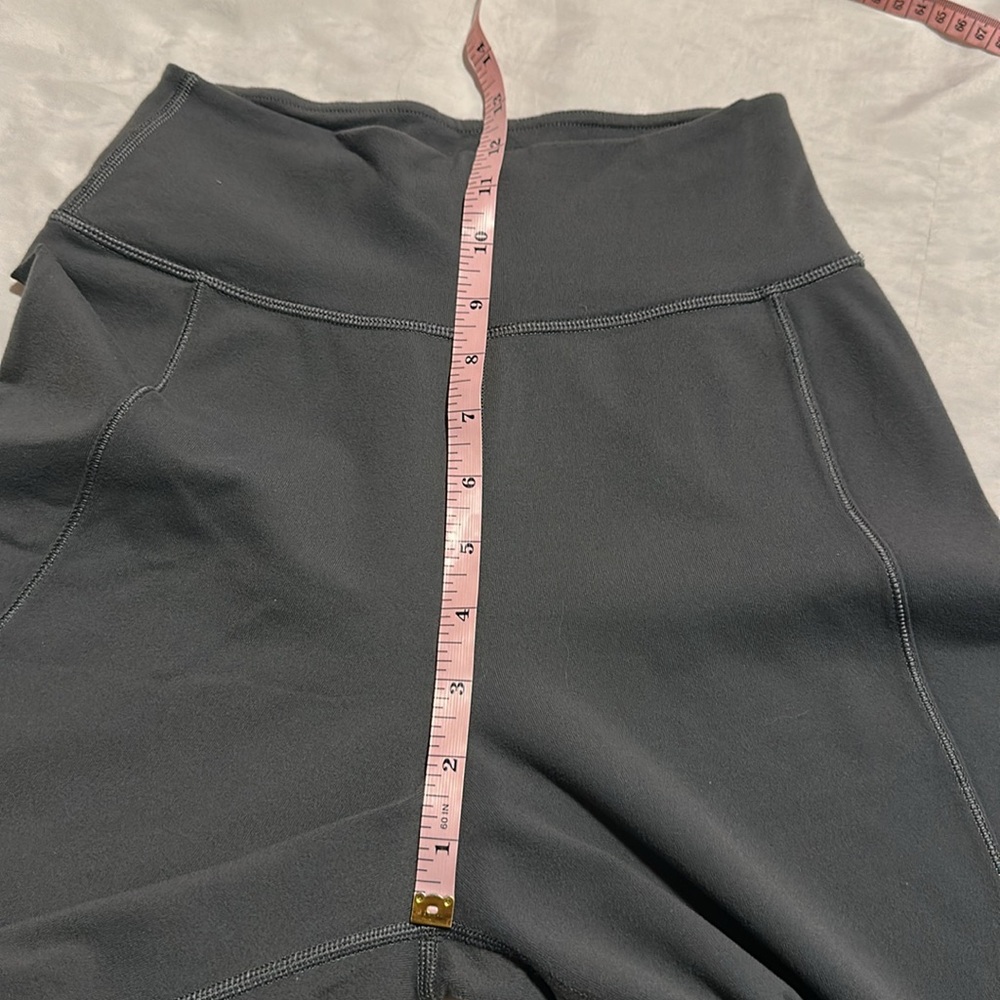 Lululemon Wide-Leg High Rise Crop Leggings Sz 4 - Picture 3 of 9